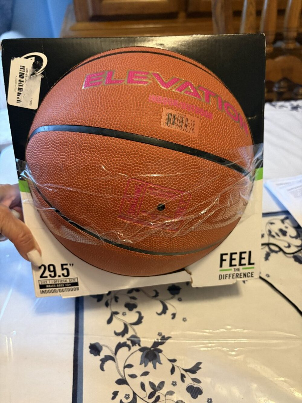 Spalding Elevation 29.5'' Full Size Basketball - Indoor/Outdoor New